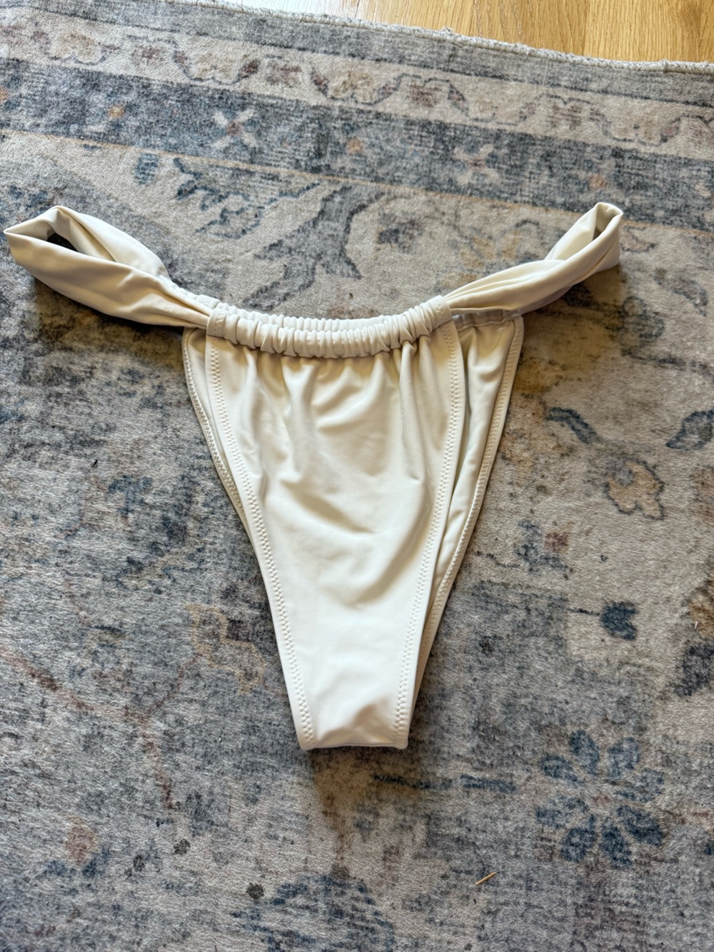 Strawberry milk mob Cream bikini bottoms